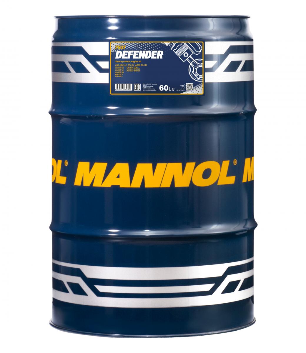 10w40  60l.(defender) fra Mannol