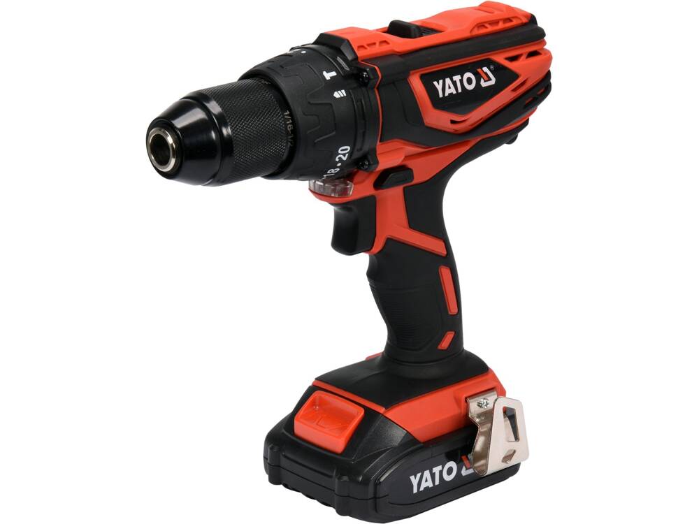 18v Boremaskine M Slag M Batteri fra Yato