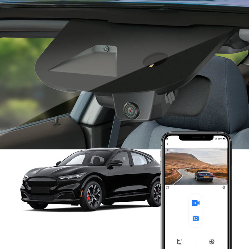 Fitcamx Dash Cam Til Ford Mustang Mach-