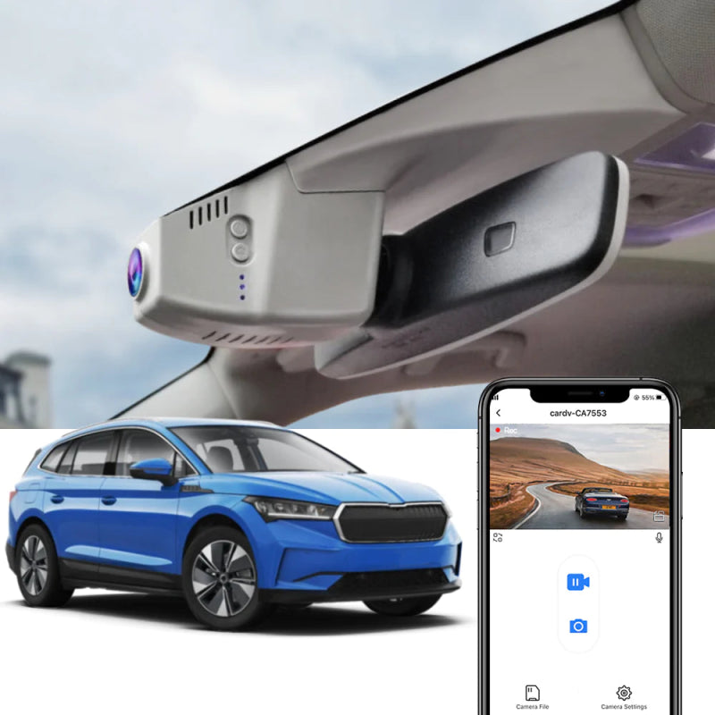 Fitcamx Dash Cam Til Skoda Enyaq