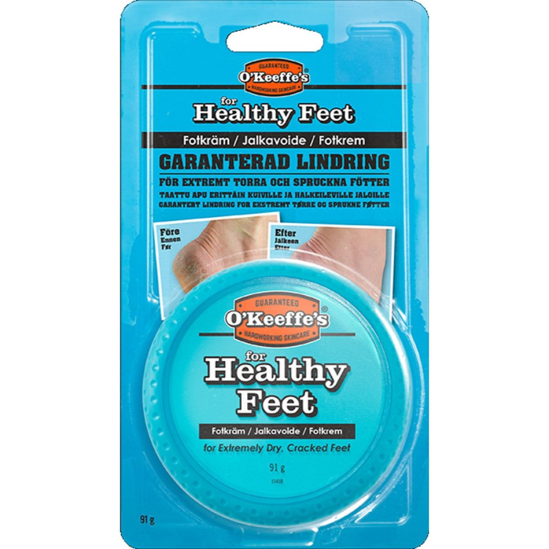 Healthy Feet  Fodcreme   91g   Krukke Fra   Keeffe