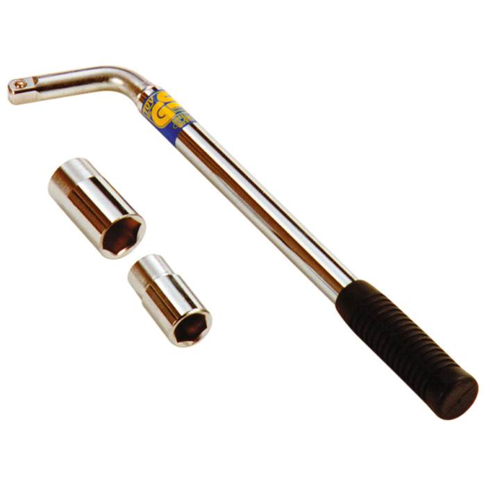 Hjulnøgle 17-19 Mm Og 21-23 Mm   Stk  Toppe