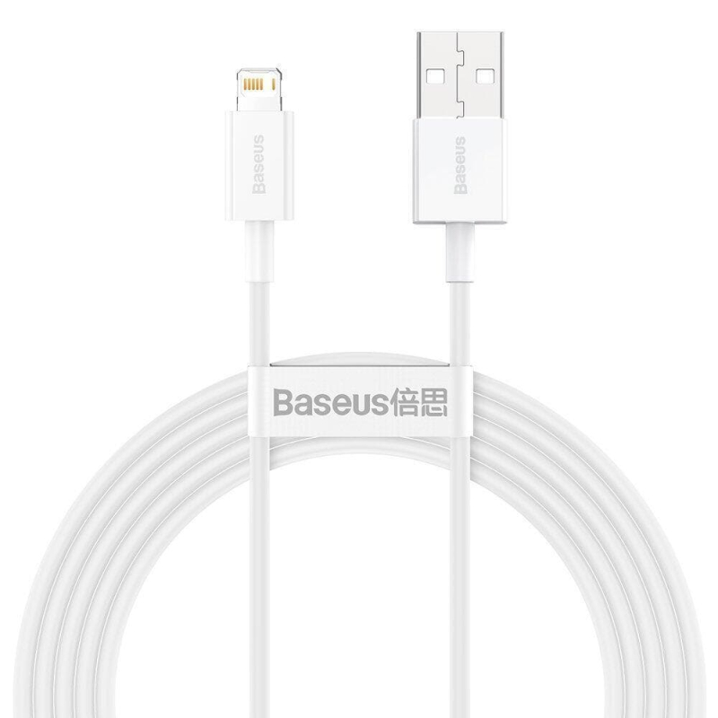 Ladekabel Til Apple  Lightning-usb  Datakabel  150cm  Hvid