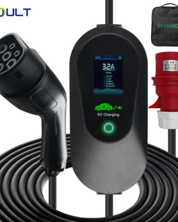 Transportabel Lader 11kw 16a  -faset  Boult P03  Red Cee  Med   Meter Kabel Forudbestilling  Eta 15