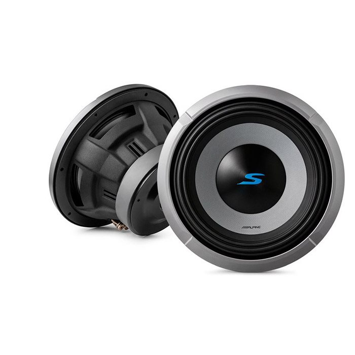 Alpine S2-w10d2 10 Quot  Subwoofer Dobbelt   Ohm