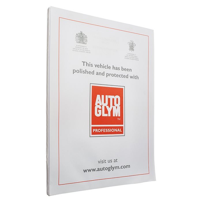 Autoglym Printed Floor Mat 200 Stk 49x36cm Papirrmåtte