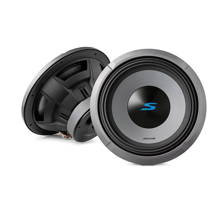 Alpine S2-w12d4 12 Quot  Subwoofer Dobbelt   Ohm
