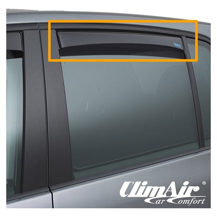 Climair Vindafviser Bag Vw Id 19- Cupra Born 21-dark