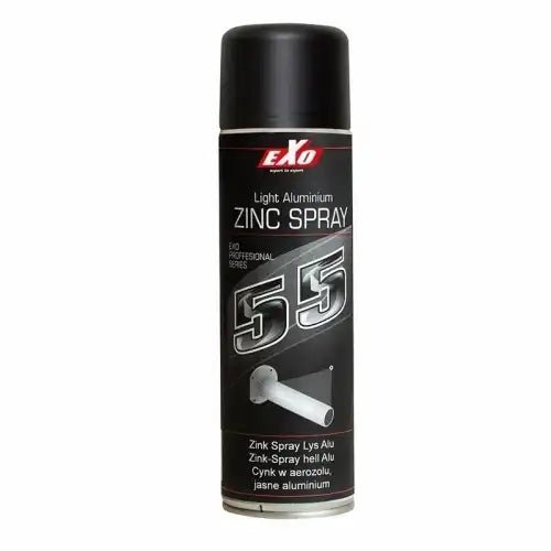 Exo 55 Zinc Spray Aluminium 500ml