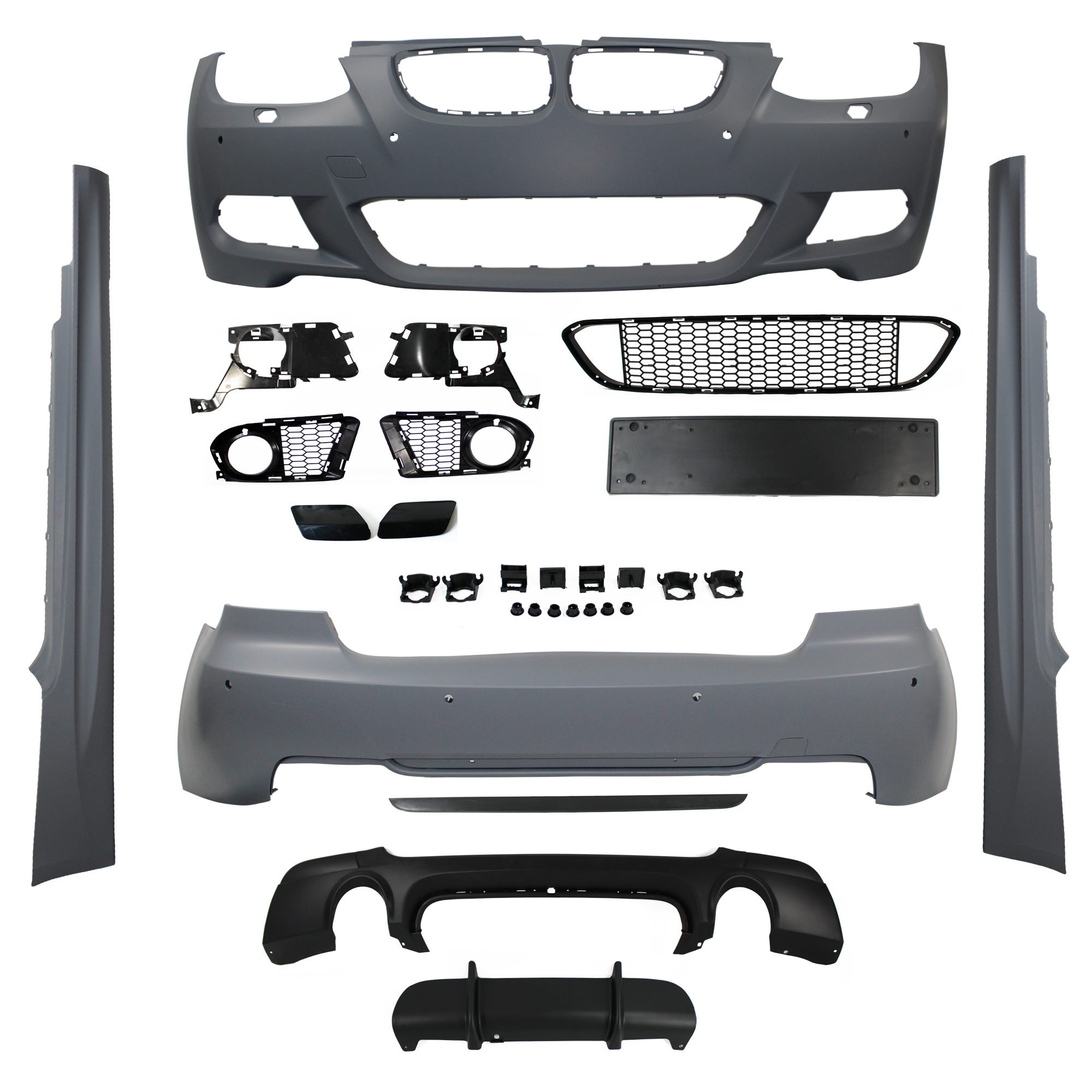 Jom Bodykit Med Pdc-huller  Udstødning Venstre Højre Til Bmw   Serie E92 E93  20062010
