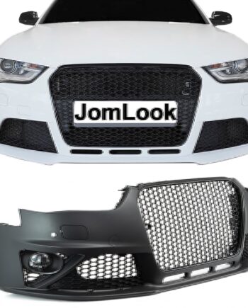 Jom Frontkofanger   Sport-design Inkl  Grill Og Tågelygter  Sra Pdc  Audi A4 B8 Facelift  2011-2015