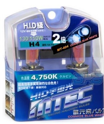 Mtec Cosmos Blue Pærer H4    Stk