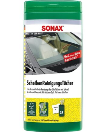 Sonax Glasrens Wipes 25 Stk