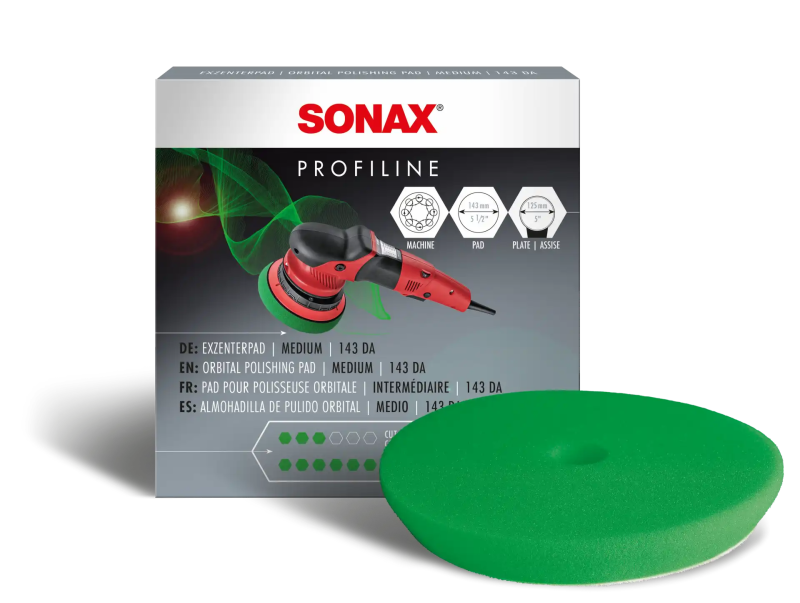 Sonax Polerskive Grøn ø130 Medium
