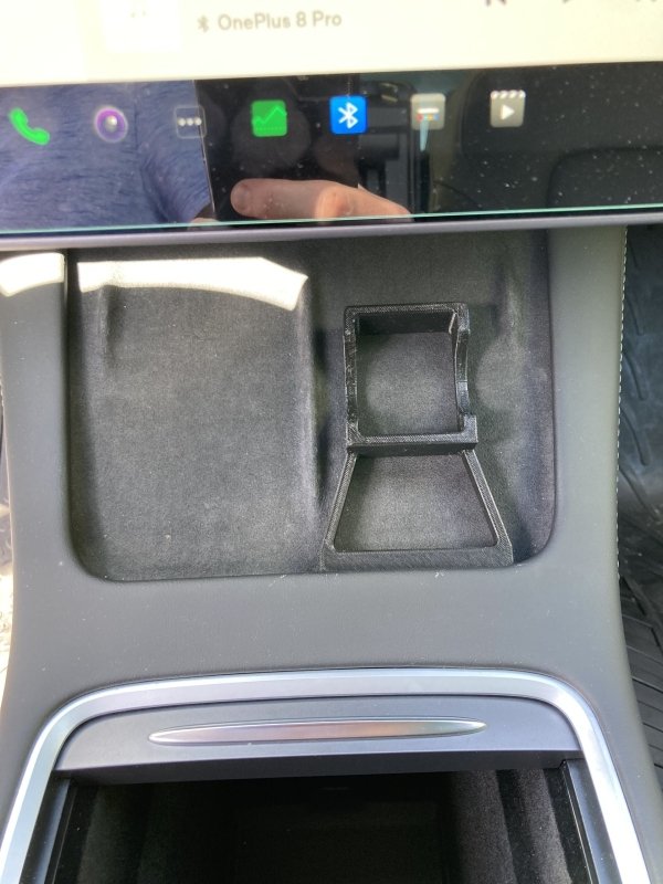 Airpods Holder Til Trådløs Opladning Tesla Model
