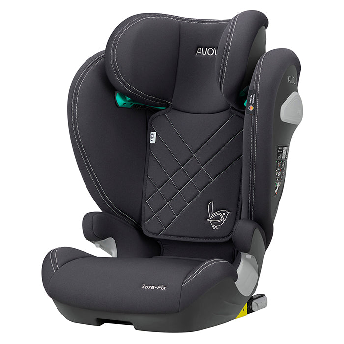 Avova Sora-fix Autostol R129 100-150cm Grå