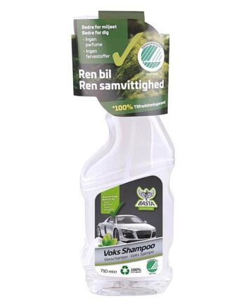 Basta Greenline Voks Shampoo 710ml Svanemærket