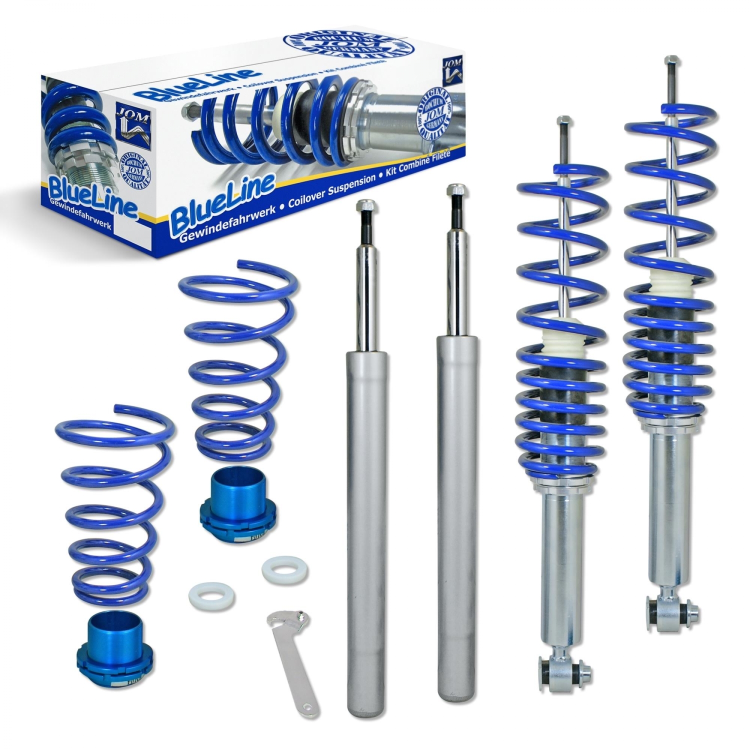 Blue Line Gevindundervogn Til Bmw   Serie E34 Sedan 518i  520i  D14 M14  årgang 07 1990-11 1995