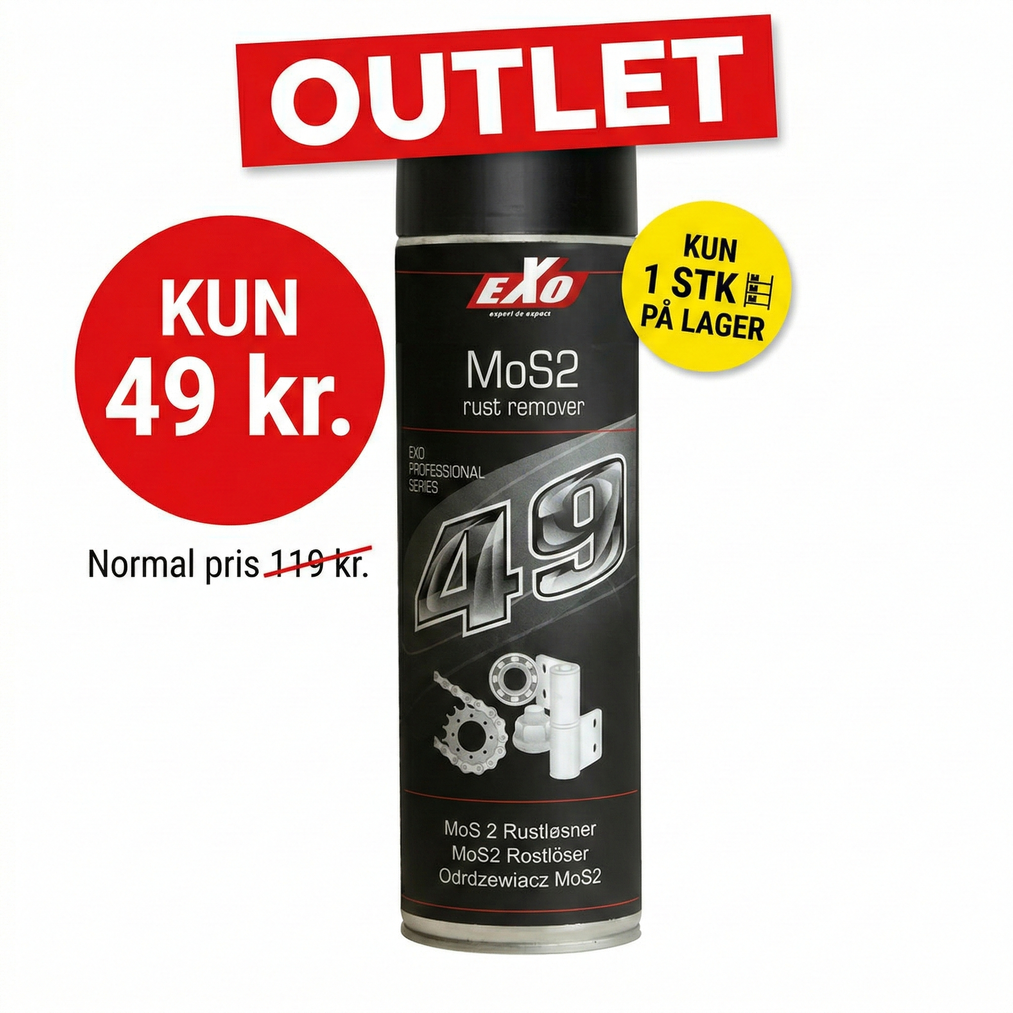 Exo 49 Mos Rust Remover 500ml