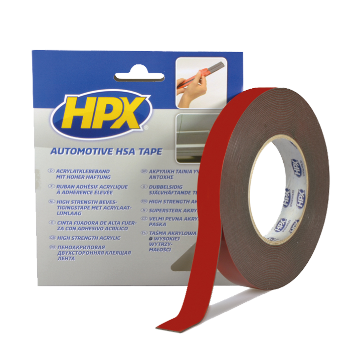 Hpx Dobbeltklæbende Tape 9mm 10m