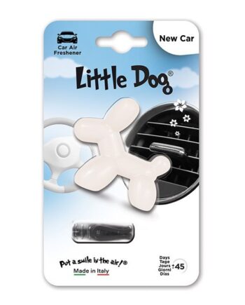 Little Dog New Car
