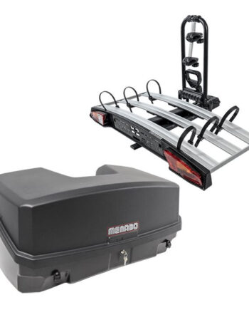 Menabo Mizar Bagageboks 300l Sort   Alcor Bundle