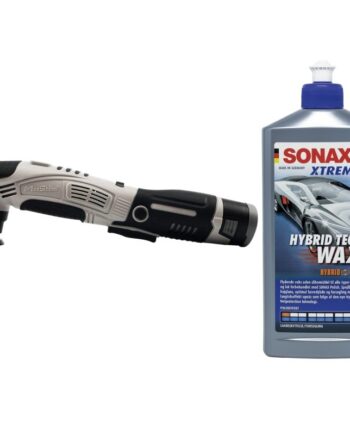 Pakketilbud: Maxshine Mini Polermaskine Kit   Sonax Xtreme Hybrid Tech Wax Npt
