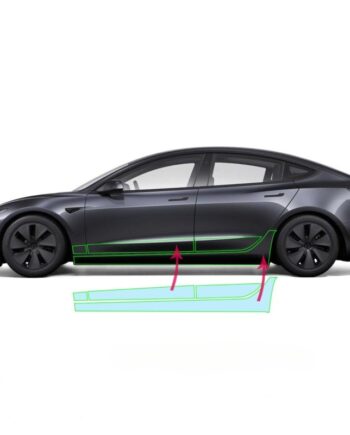 Ppf Beskyttelsesfolie Til Tesla Model   Highland