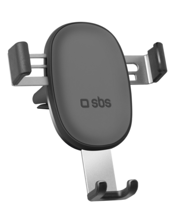 Sbs Gravity Mobilholder Med Automat  Luk Til Luftdyse Sort