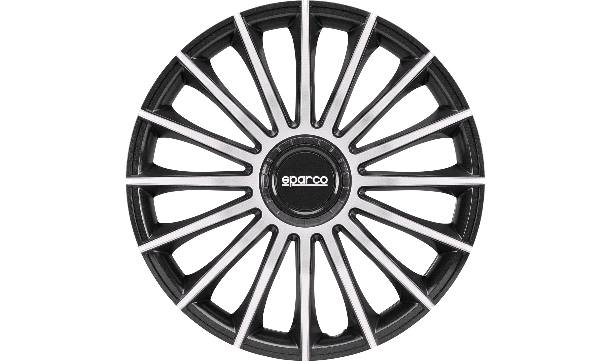 Sparco Treviso Hjulkapsler 15 Quot Sølv Sort Stk