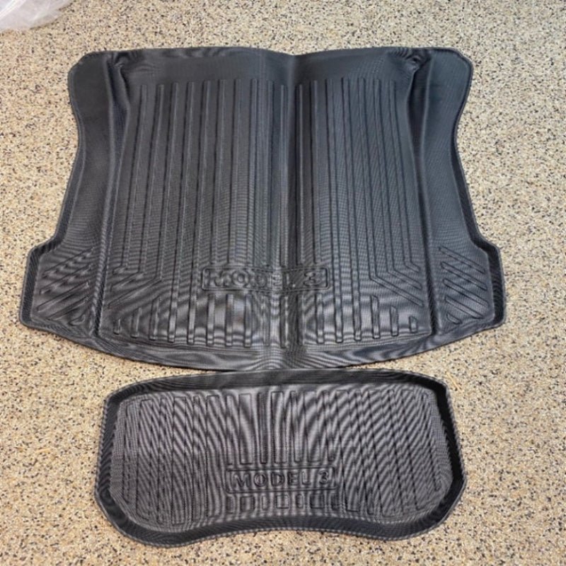 T1007 Bagagerumsmåtte Sort Skumplast Tesla Model
