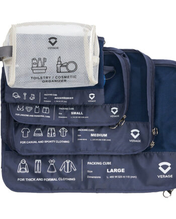 Verage Packing Cubes Inkl  Toilettaske