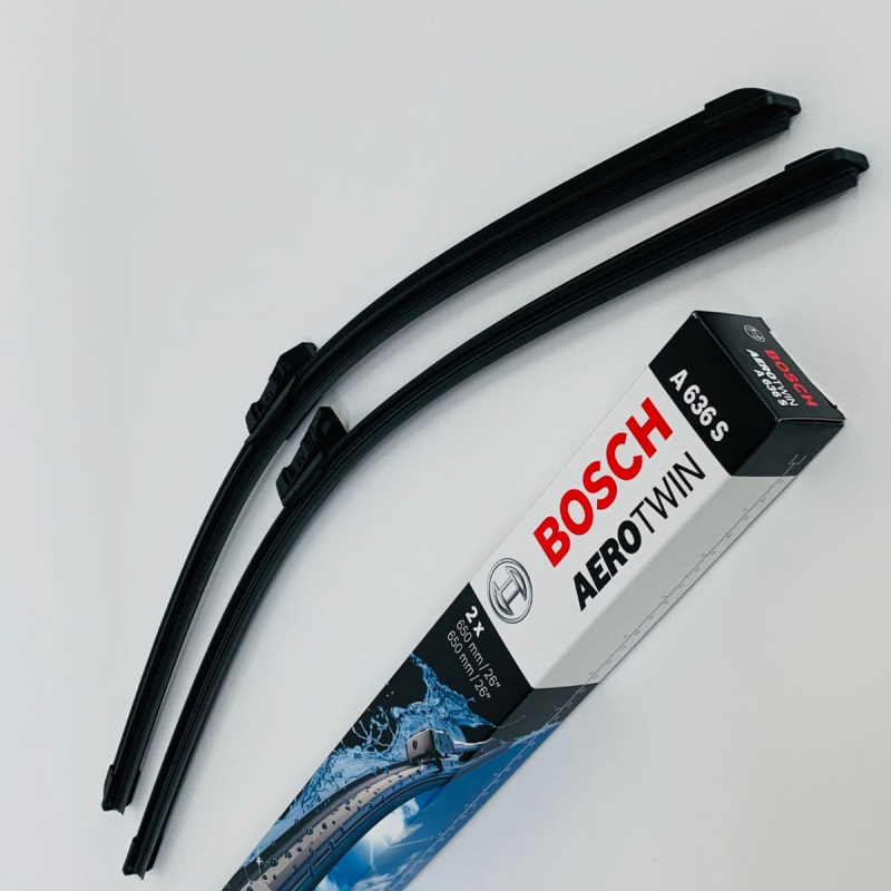 A636s Bosch Aerotwin Viskerblade   Fladblade Sæt 650 650mm