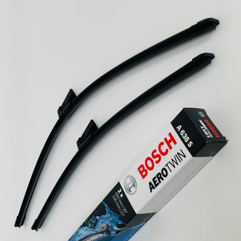 A638s Bosch Aerotwin Viskerblade   Fladblade Sæt 650 530mm
