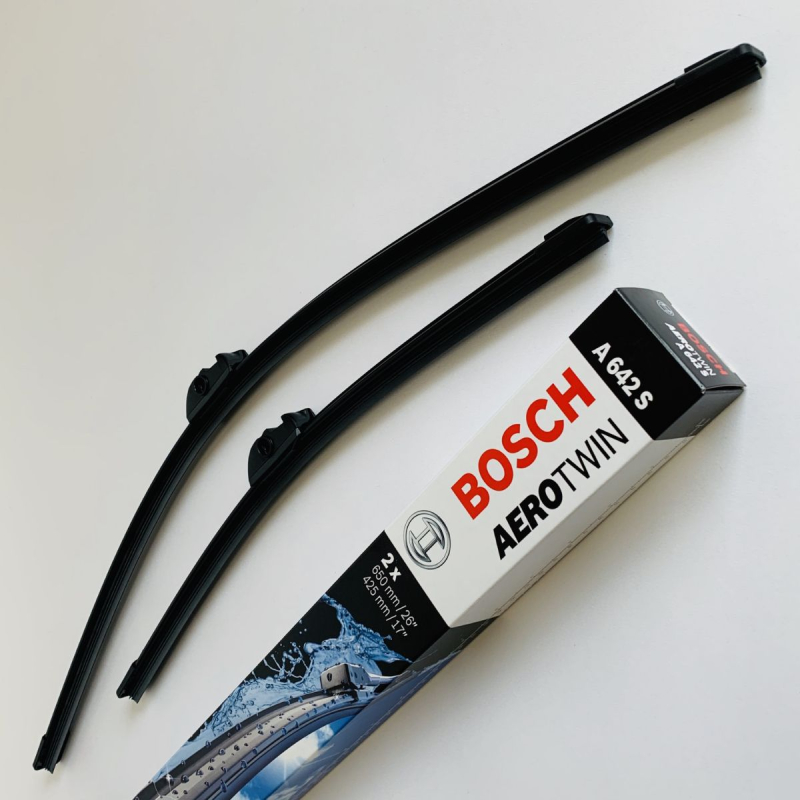 A642s Bosch Aerotwin Viskerblade   Fladblade Sæt 650 425mm