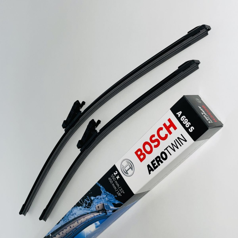 A696s Bosch Aerotwin Viskerblade   Fladblade Sæt 550 450mm