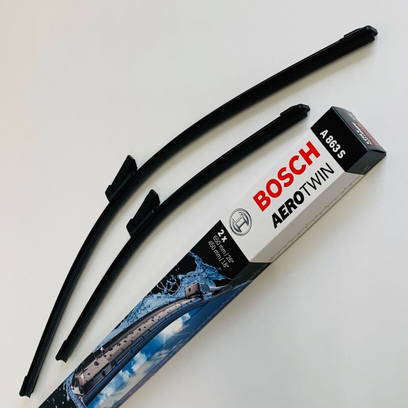A863s Bosch Aerotwin Viskerblade   Fladblade Sæt 650 450mm