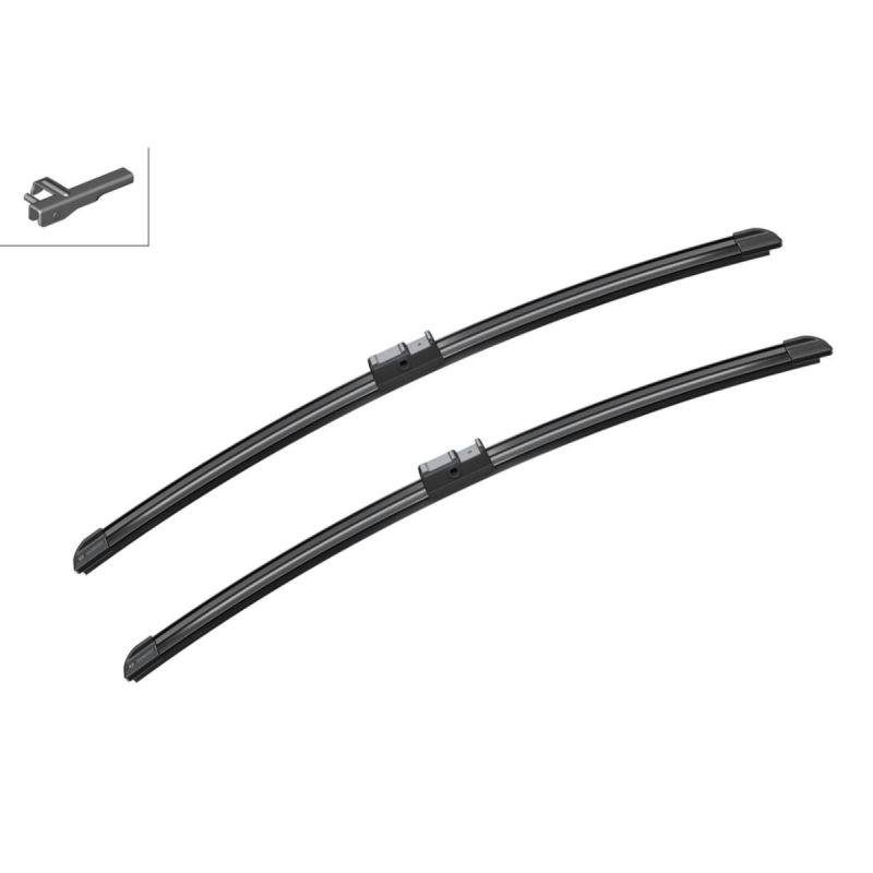 A923s Bosch Aerotwin Viskerblade   Fladblade Sæt 530 530mm
