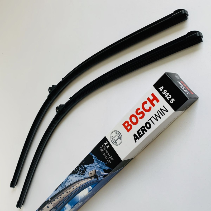 A942s Bosch Aerotwin Viskerblade   Fladblade Sæt 650 650mm