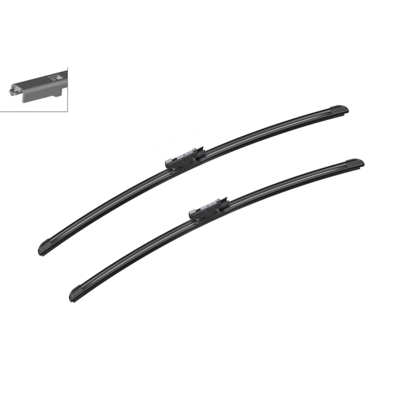 A955s Bosch Aerotwin Viskerblade   Fladblade Sæt 600 575mm