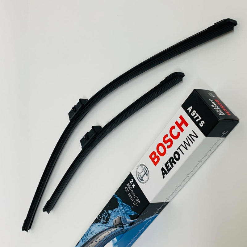 A977s Bosch Aerotwin Viskerblade   Fladblade Sæt 650 425mm