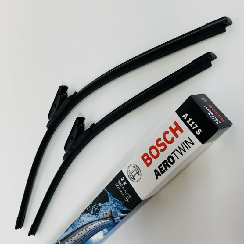 A117s Bosch Aerotwin Viskerblade   Fladblade Sæt 650 550mm