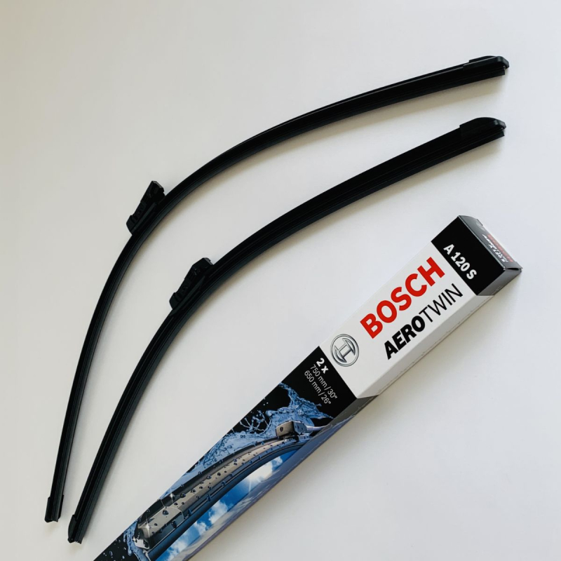 A120s Bosch Aerotwin Viskerblade   Fladblade Sæt 750 650mm