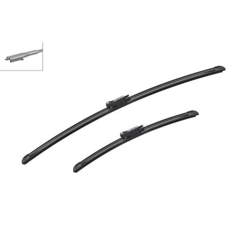 A028s Bosch Aerotwin Viskerblade   Fladblade Sæt 650 400mm
