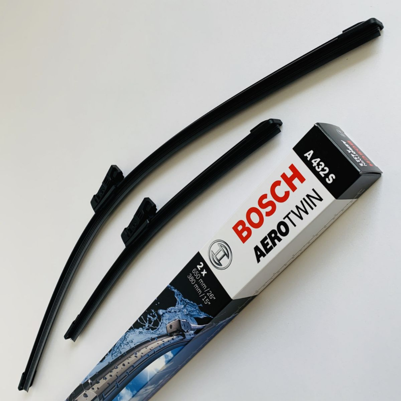 A432s Bosch Aerotwin Viskerblade   Fladblade Sæt 650 380mm