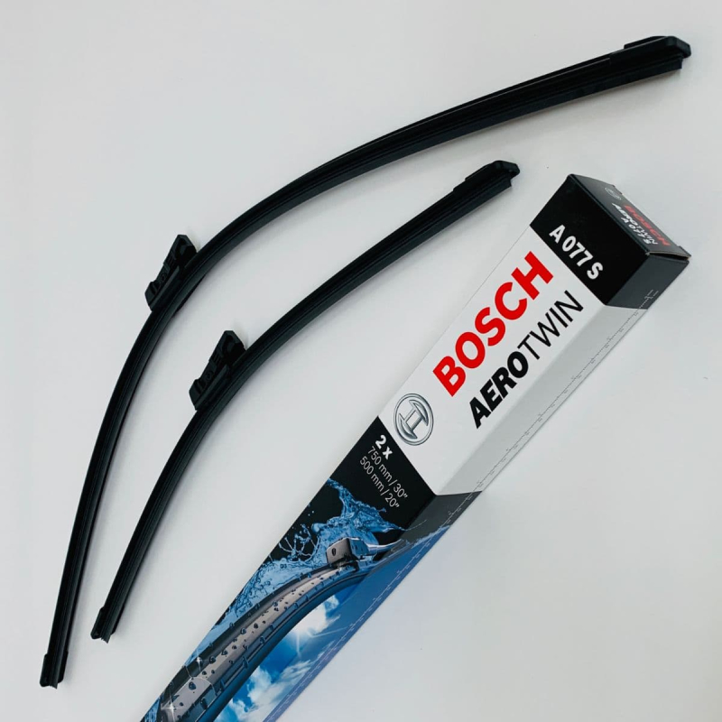 A077s Bosch Aerotwin Viskerblade   Fladblade Sæt 750 500mm