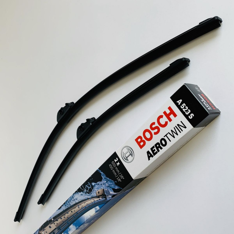 A523s Bosch Aerotwin Viskerblade   Fladblade Sæt 650 450mm
