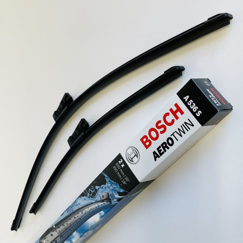 A536s Bosch Aerotwin Viskerblade   Fladblade Sæt 650 450mm