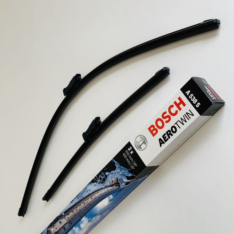 A538s Bosch Aerotwin Viskerblade   Fladblade Sæt 650 400mm