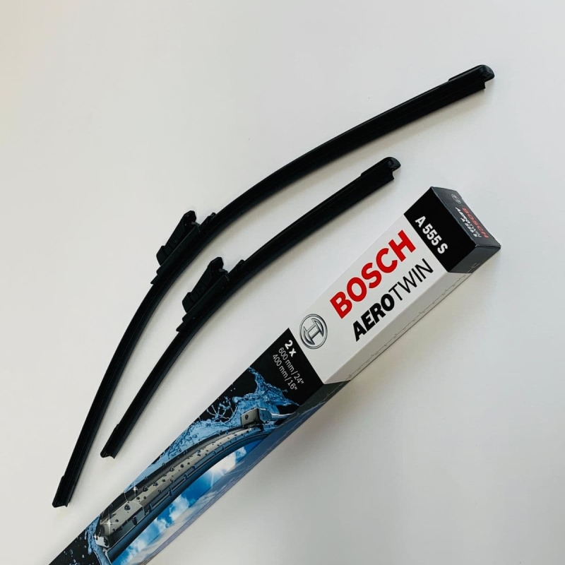 A555s Bosch Aerotwin Viskerblade   Fladblade Sæt 600 400mm